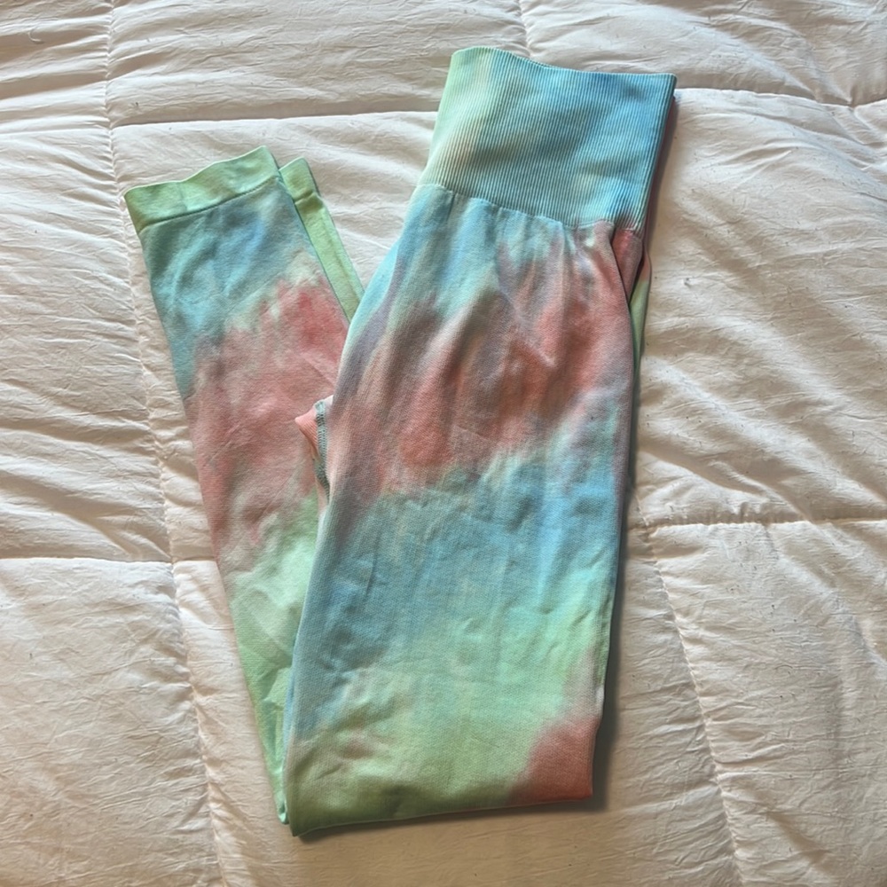 cotton candy leggings